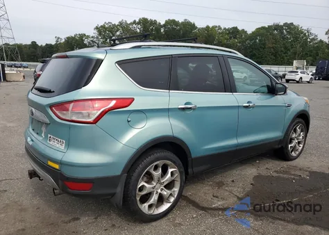 2013 Ford Escape Titanium from USA, damaged, VIN 1FMCU0J90DUD07371